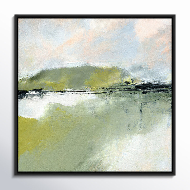 Savor Print by Melanie Biehle, 48" H x 48" W, Black Maple Framed