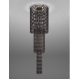 Giogali Ceiling Lamp Ca1 Crystal Smoky Matt Bronze 1 E26 Ul