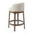 Elio Modern Minimalist Rubberwood Upholstered Counter Stool with Ergonomic Backrest-136876789-136876790