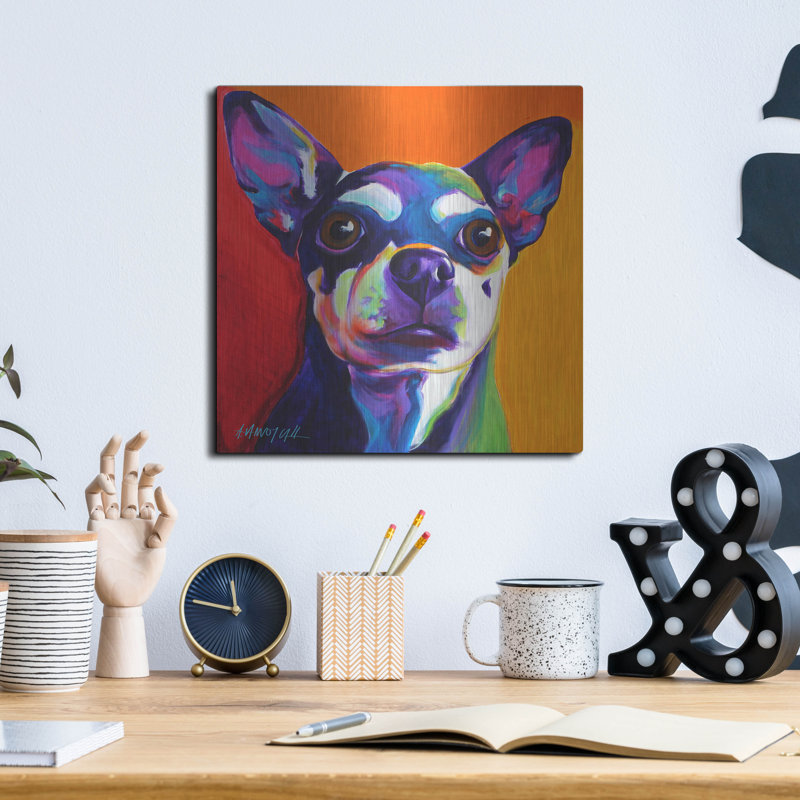 "Chihuahua - Dolce" par Dawg Painter, H 12 po x l 12 po