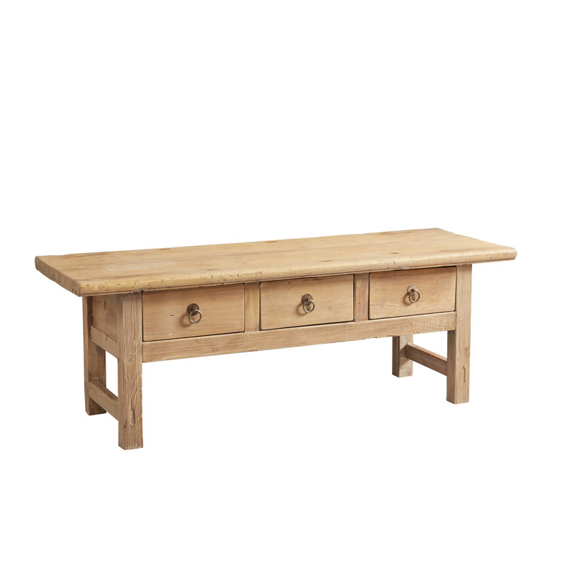Alferdo Solid Wood Storage Bench