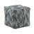 Striped Black Polyester