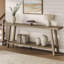 Table console 70,9 po, canapé d'entrée très long à 2 niveaux pour couloir, salon et vestibule-380591861