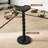 Solid Wood Heart-Shaped End Table,Pedestal Drink Table, Tall Plant Stand-118690954-118690955