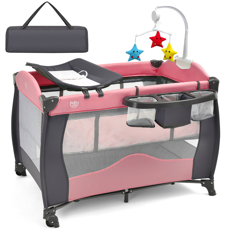 Panier Syren avec literie et support Syren, Rose