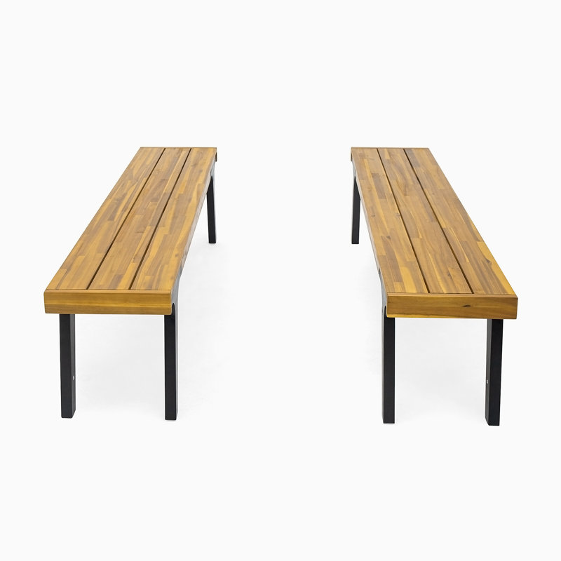 Banc en bois Lilana