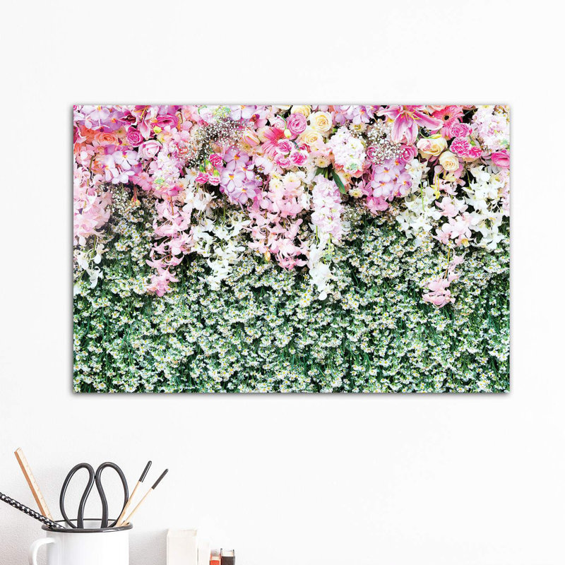 Flower Carpet by Honeymoon Hotel - Wrapped Canvas Print, 20.32 cm H x 30.48 cm W