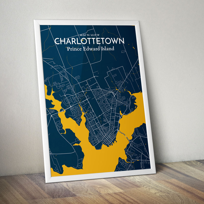 Charlottetown - No Frame Print, 97.7 cm H x 50 cm W x 0.1 cm D