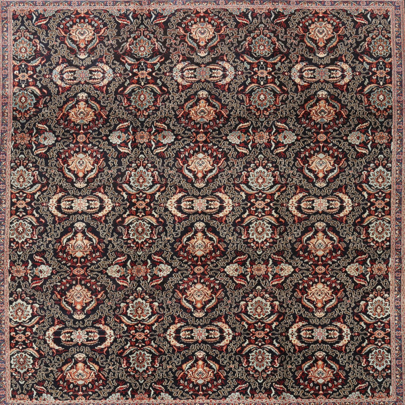 Oriental Indoor Rug, Square 6'
