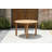 Audre Round Eucalyptus Outdoor Dining Table