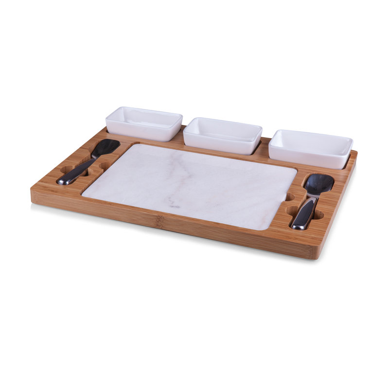 Parlor Ice Cream Mixing Set with Marble Cold Stone and Tools