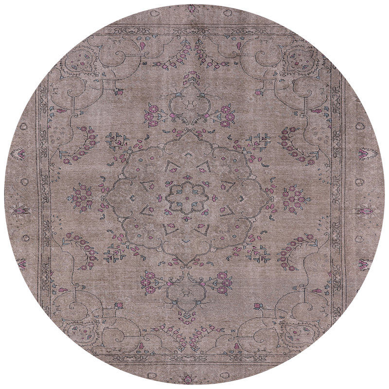 Oriental Indoor Rug, Round 6'