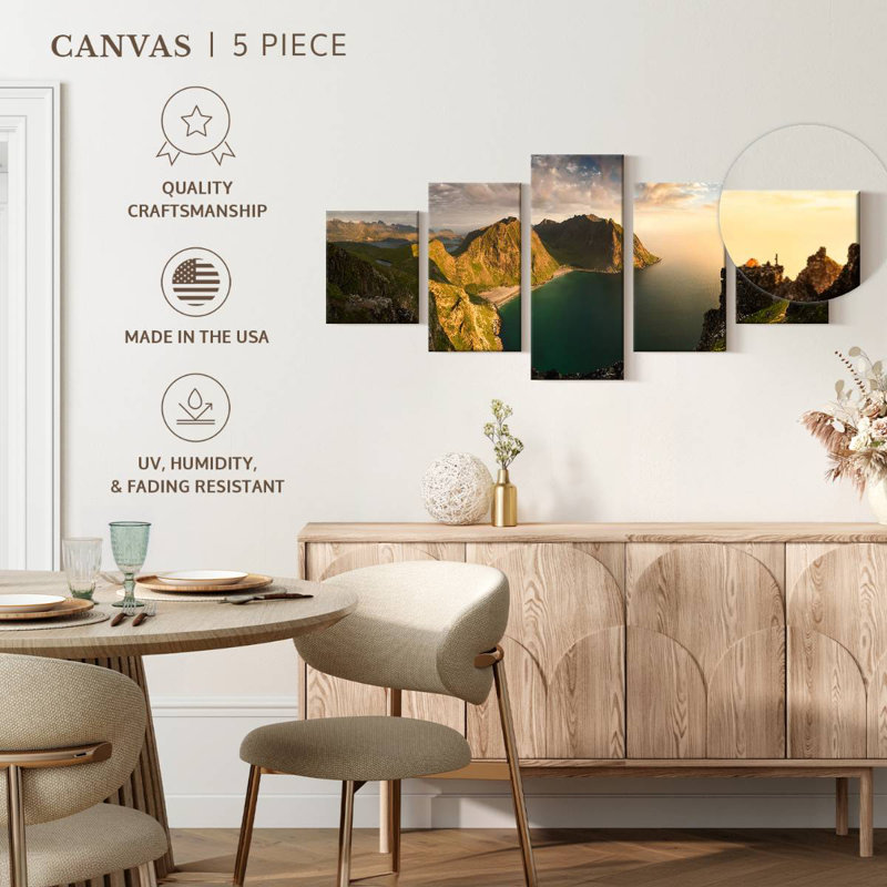 Ryten Sunrise, 24" H x 55" W