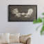 Rustic Moose Mount II - Toile encadrée de qualité supérieure - prête à être accrochée-188002022-188002023