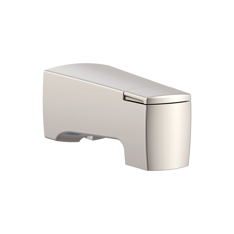 Wall Tub Spout with Diverter, Brushed Nickel