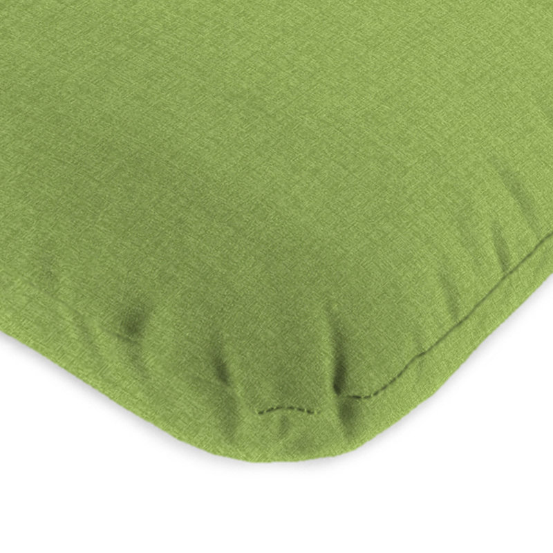 74" x 22" Outdoor Chaise Lounge Cushion with Ties and Loop, McHusk Leaf