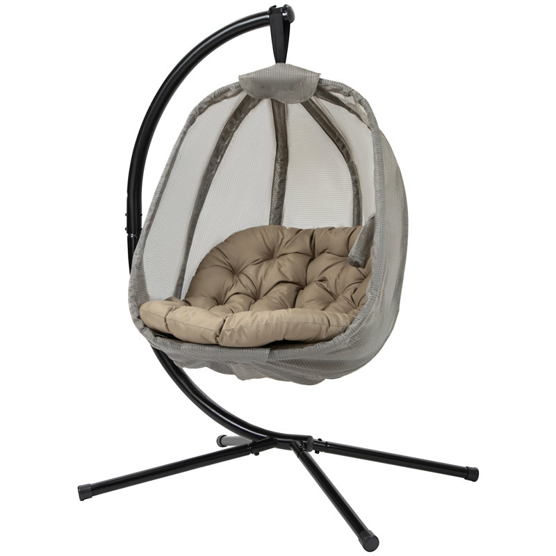 Nescatunga Porch Swing, Khaki, Beige