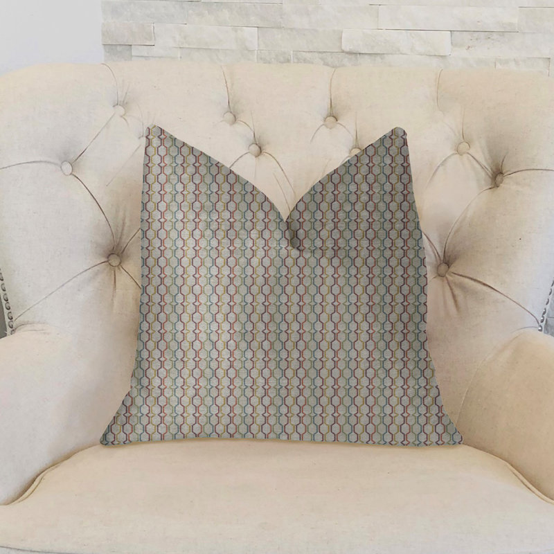 Coussin décoratif Luxury Straw, 24 po x 24 po