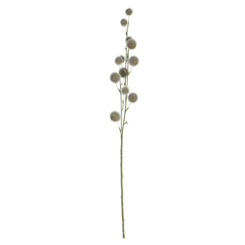 Artificial Pom Pom Spray, Green