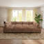 Canapé modulaire rembourré avec repose-pieds 12 pièces-131403405