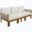 Canapé de patio convertible en bois avec coussin-153997218