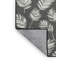 Tapis gris botanique lavable à la machine-791136295