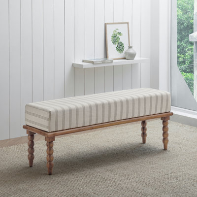 Banc rembourré l 52 po Artisan