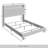 Fording Upholstered Bookcase Storage Bed-513822673-513822672