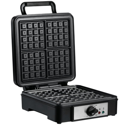 HOMCOM Herz-Waffeleisen