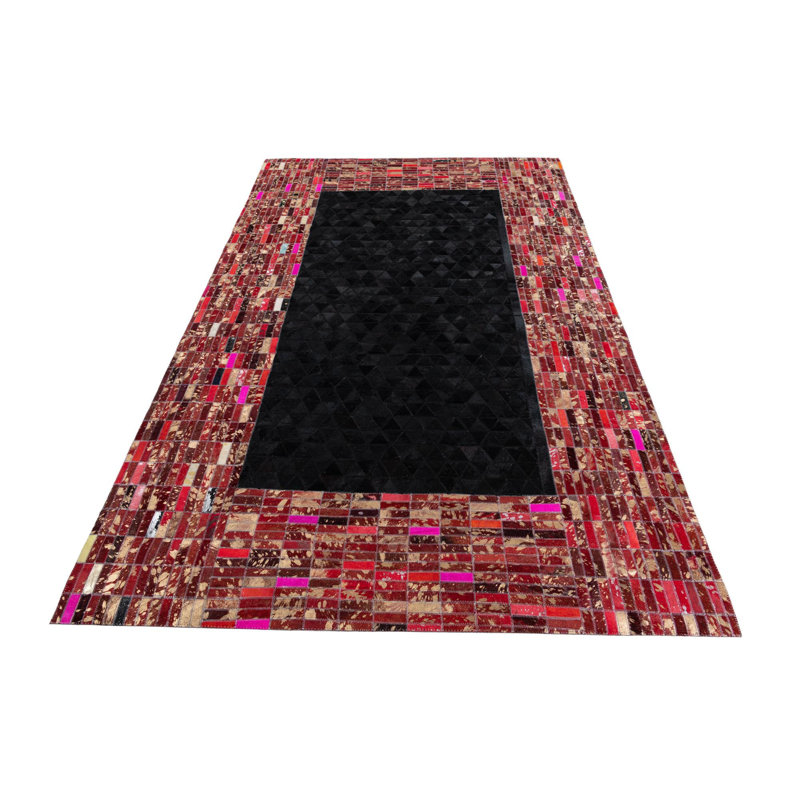Tapis noir Juliana