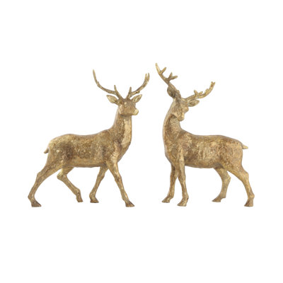 Modèles de cerfs debout en résine