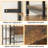 5 Tiers Large Bookshelf, 71.1" Tall Book Shelf With With Home Office Desk And Rgb Lights And Power Outlet, Large Ubly With Drawer & Storage Cabinet & 12 Storage Shelves, For Home Office Use,-681140064
