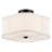 4-Light Fabric Semi Flush Mount Ceiling Light Fixture-449174272-449174278