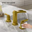 Robinets de salle de bain surdimensionnés avec bonde escamotable en métal-115669535