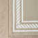 Nautica Rope Border Machine Washable All Loop Tufted Rugs 1-Piece