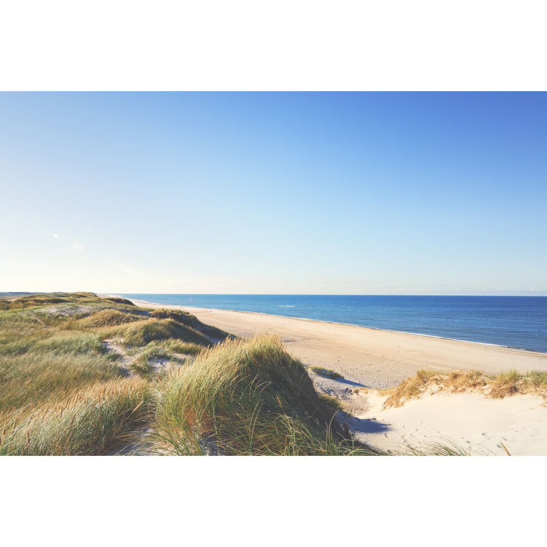 Strand an der Nordsee von Rike - Leinwandbild