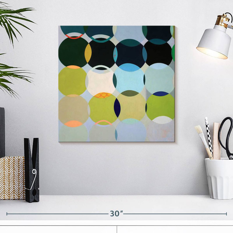 Circles No. 1, 16" H x 16" W