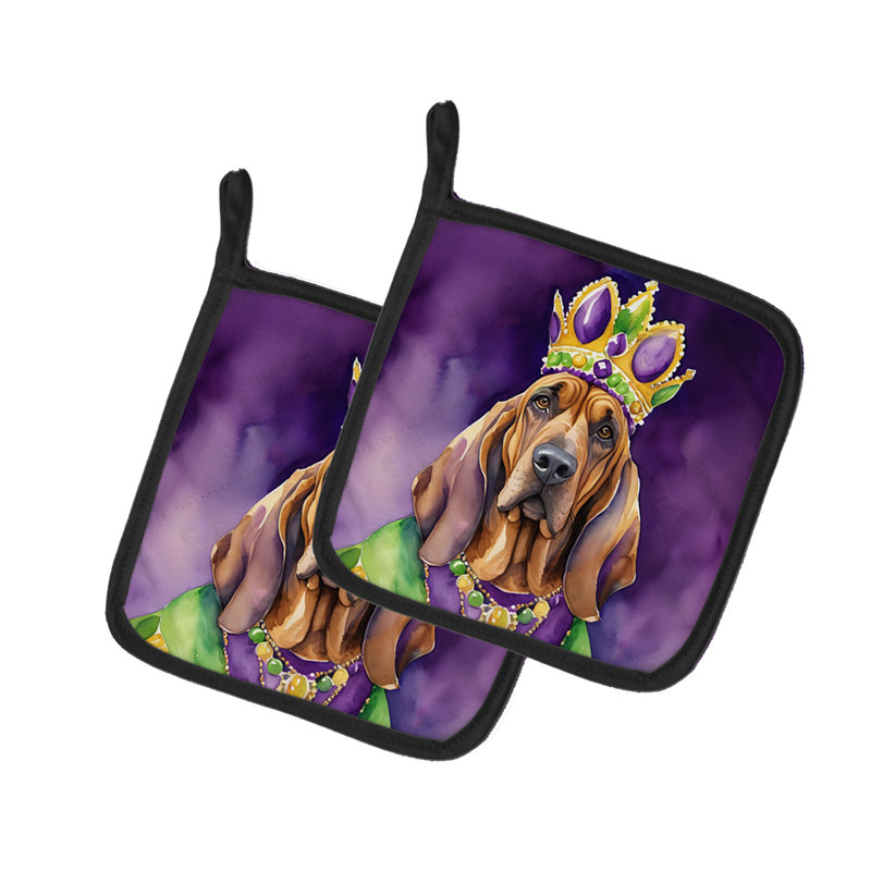 Paire de poignées de sang King of Mardi Gras