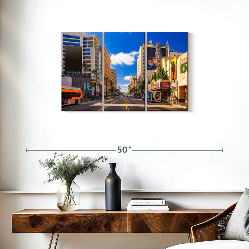 LA Hollywood Boulevard, 20" H x 33" W