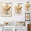 Golden Fish Elegance, reproduction sur toile encadrée-1296347790-1296347791