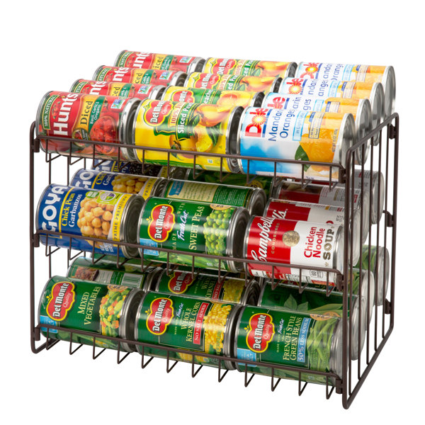 Sorbus Soda Can Rack Beverage Dispenser - Dispenses 12 Standard Size 12oz Soda Cans (White)
