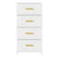 Commode en tissu 4 tiroirs-118758553