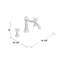 Weymouth Double Handle Deck Mounted Roman Tub Faucet Trim-109436733
