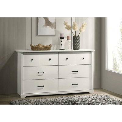 Commode 6 tiroirs 57 po