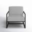 Fauteuil en polyester 28,25 po Solange-2115937561-2115937560