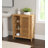 Ayden Solid Bamboo Wood Freestanding Bathroom Cabinet