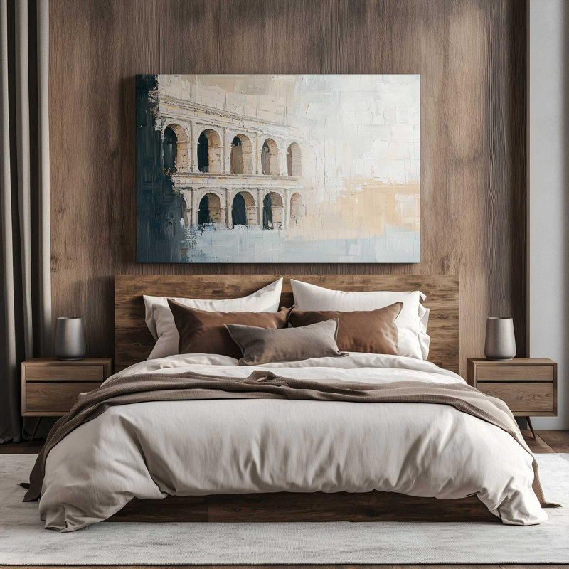 Roman Colosseum Light, H 12 po x l 18 po, Toile tendue, Ne s’applique pas