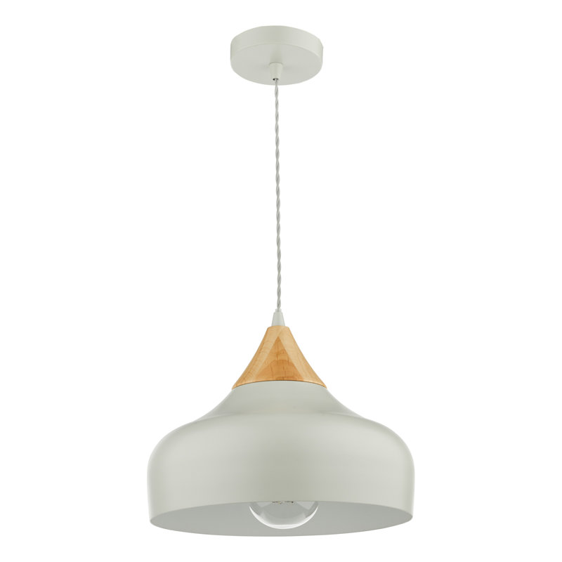Nataly 1 - Light Dome Pendant, Grey