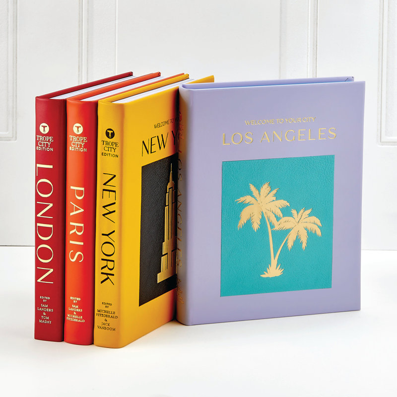 Trope London Leather Bound Book