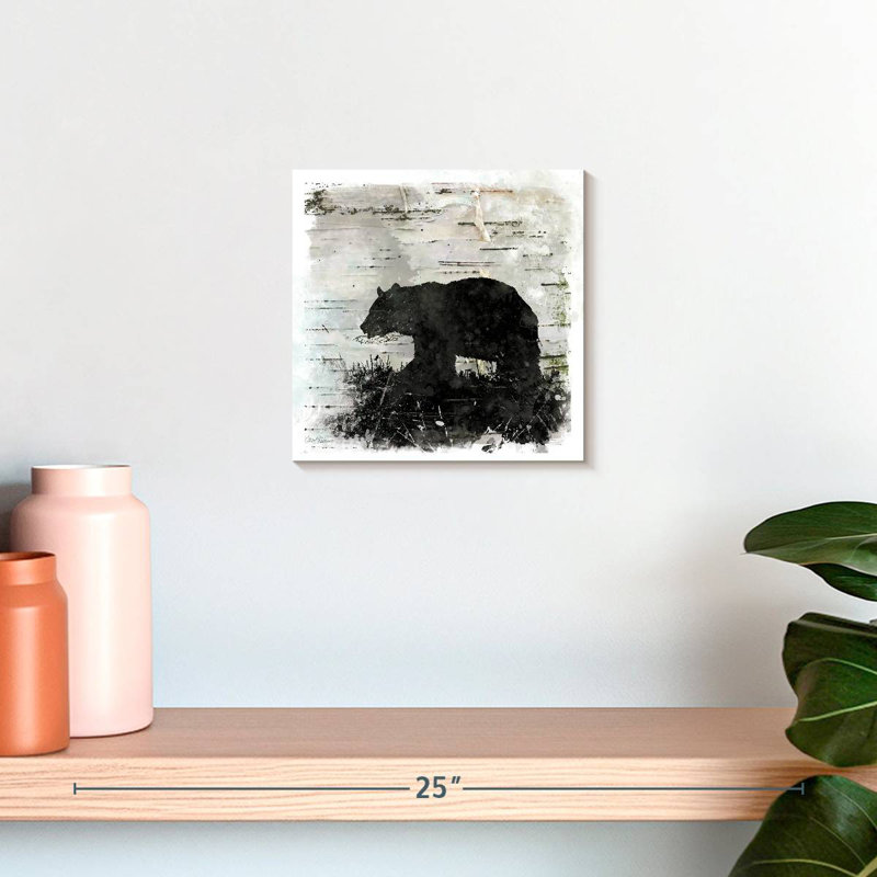 Brampt Birchbark Bear, 10" H x 10" W